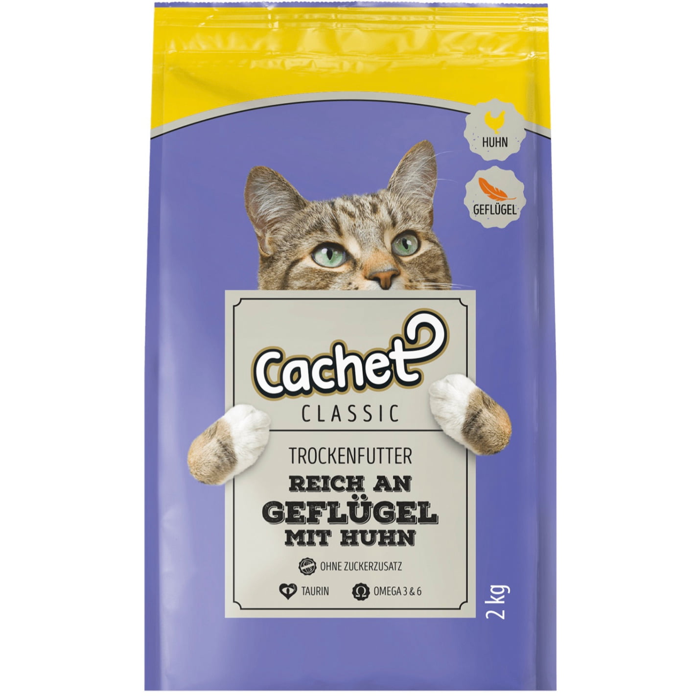 غذای گربه کچت با طعم مرغ بسته ۲ کیلویی - نمای 3 غذای گربه کچت با طعم مرغ بسته ۲ کیلویی - تصویر 3