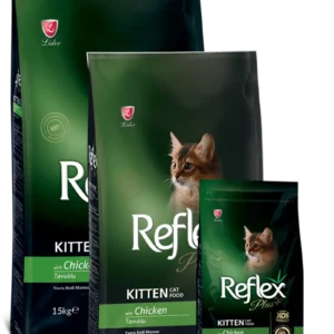 غذای خشک بچه گربه رفلکس پلاس با طعم مرغ بسته ۱ کیلوگرمی اورنگ پت - تصویر اصلی محصول