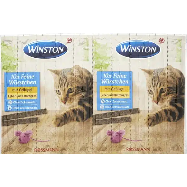 تشویقی مدادی گربه وینستون طعم مرغ و جگر (10 عددی) - نمای 2 تشویقی مدادی گربه وینستون طعم مرغ و جگر (10 عددی) - تصویر 2