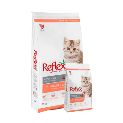 غذای رفلکس بچه گربه با طعم مرغ – بسته 2 کیلوگرمی - نمای 2 غذای رفلکس بچه گربه با طعم مرغ – بسته 2 کیلوگرمی - تصویر 2