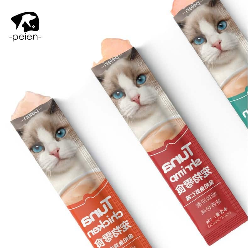 بستنی گربه پین با طعم سالمون و میگو - نمای 4 بستنی گربه پین با طعم سالمون و میگو - تصویر 4