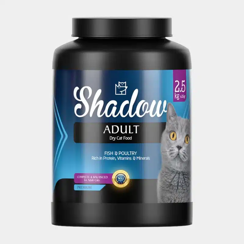 غذای خشک گربه بالغ شدو ظرف 2.5 کیلوگرمی - نمای 3 غذای خشک گربه بالغ شدو ظرف 2.5 کیلوگرمی - تصویر 3