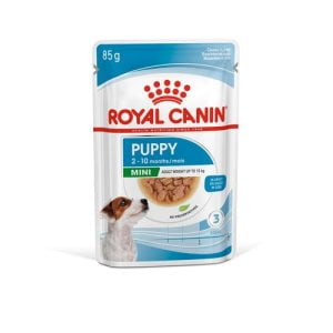 پوچ سگ رویال کنین مدل Mini Puppy بسته 85 گرمی پوچ سگ رویال کنین مدل Mini Puppy بسته 85 گرمی - تصویر اصلی محصول