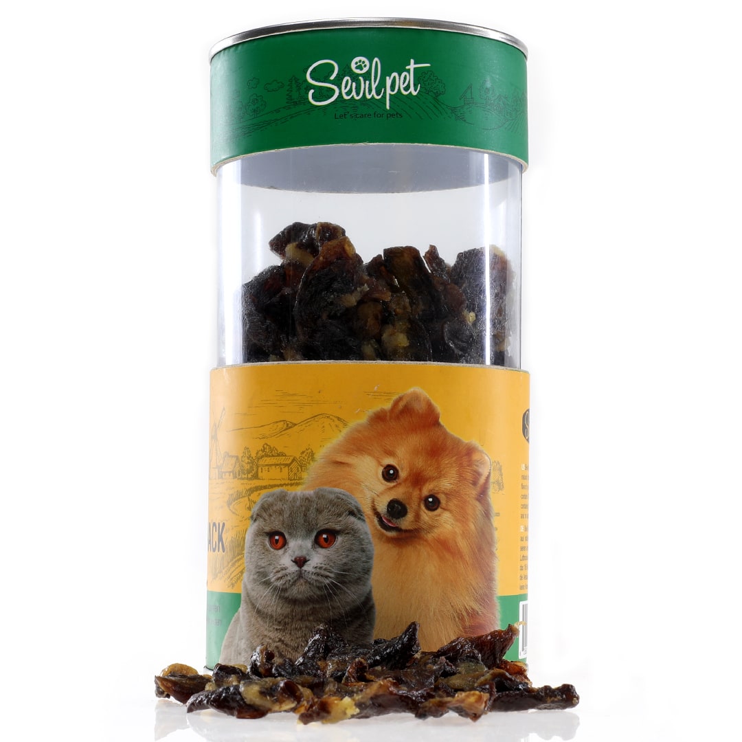 تشویقی گربه و سگ سویل پت مدل دل مرغ - نمای 5 تشویقی گربه و سگ سویل پت مدل دل مرغ - تصویر 5