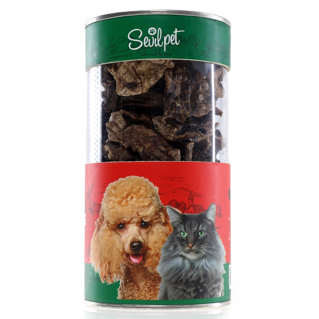 تشویقی گربه و سگ سویل پت مدل ریه تکه ای گوساله - نمای 2 تشویقی گربه و سگ سویل پت مدل ریه تکه ای گوساله - تصویر 2