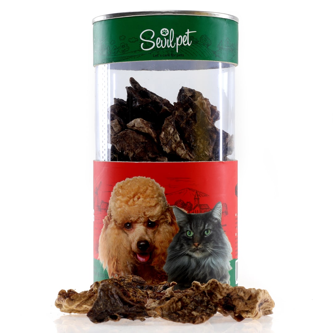 تشویقی گربه و سگ سویل پت مدل ریه تکه ای گوساله - نمای 5 تشویقی گربه و سگ سویل پت مدل ریه تکه ای گوساله - تصویر 5