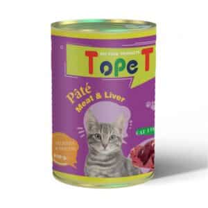 کنسرو گربه😺 تاپت مدل پته با طعم گوشت و جگر وزن 400 گرم کنسرو گربه😺 تاپت مدل پته با طعم گوشت و جگر وزن 400 گرم - تصویر اصلی محصول