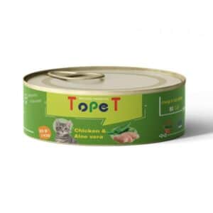 کنسرو گربه😺 تاپت مدل نچرال با طعم مرغ و آلوئه ورا وزن 80 گرم کنسرو گربه😺 تاپت مدل نچرال با طعم مرغ و آلوئه ورا وزن 80 گرم - تصویر اصلی محصول