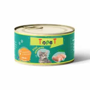 کنسرو گربه😺 تاپت مدل پته با طعم مرغ وزن 200 گرم کنسرو گربه😺 تاپت مدل پته با طعم مرغ وزن 200 گرم - تصویر اصلی محصول