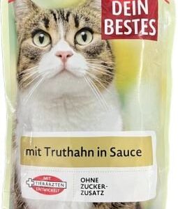 پوچ گربه داین بستس با طعم بوقلمون در سس وزن 100 گرم پوچ گربه داین بستس با طعم بوقلمون در سس وزن 100 گرم - تصویر اصلی محصول