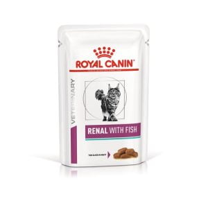 پوچ گربه رویال کنین مدل Renal با طعم ماهی بسته 85 گرمی پوچ گربه رویال کنین مدل Renal با طعم ماهی بسته 85 گرمی - تصویر اصلی محصول