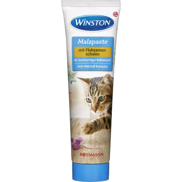 خمیر مالت گربه وینستون حاوی گیاه پسیلیوم وزن ۱۰۰ گرم - نمای 3 خمیر مالت گربه وینستون حاوی گیاه پسیلیوم وزن ۱۰۰ گرم - تصویر 3