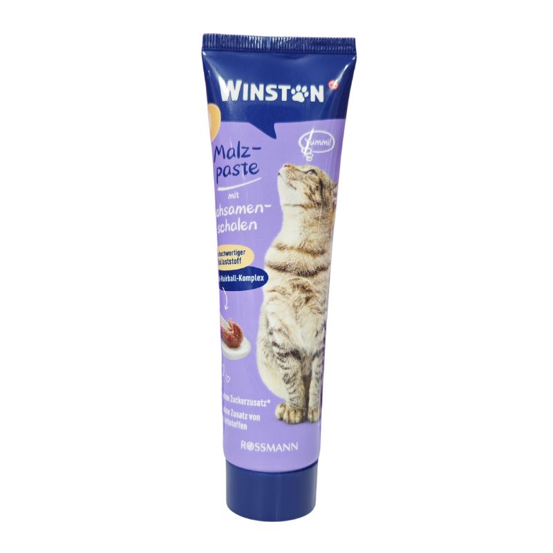 خمیر مالت گربه وینستون حاوی گیاه پسیلیوم وزن ۱۰۰ گرم - نمای 5 خمیر مالت گربه وینستون حاوی گیاه پسیلیوم وزن ۱۰۰ گرم - تصویر 5